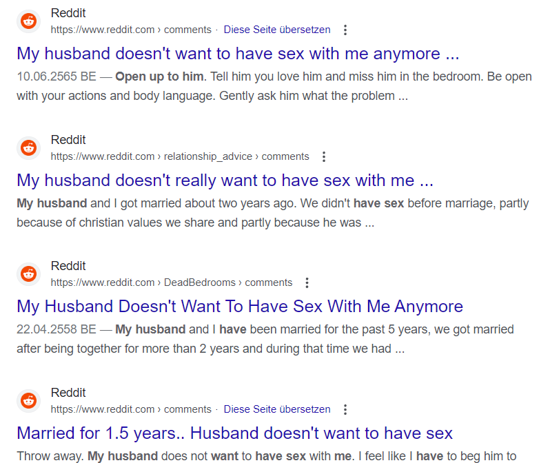 husband doesnt want to have sex with me reddit